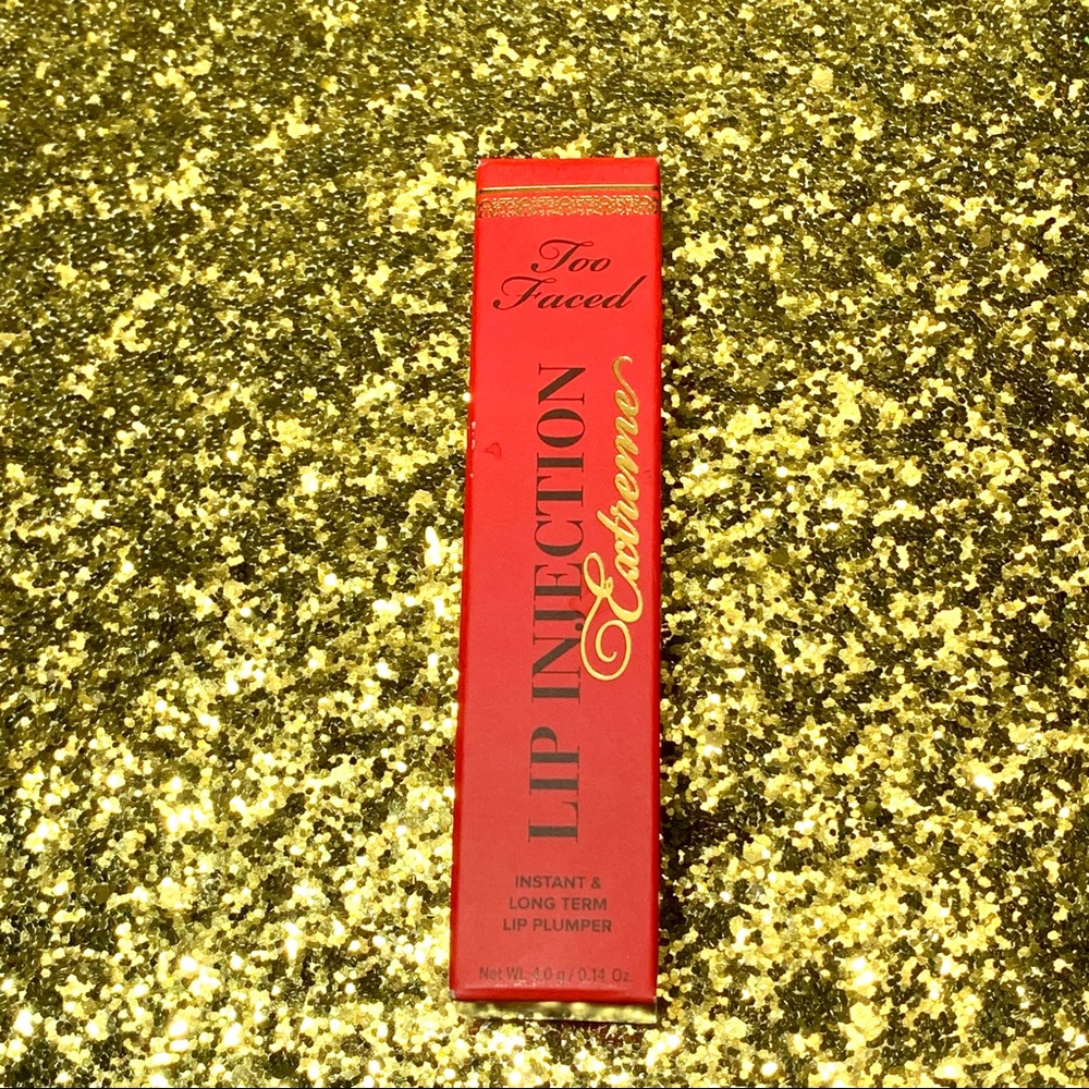 ๐ฃ๐24 HOUR SALE๐๐ฃToo Faced Lip Injections โStrawberry Kissโ BNIB - Picture 8 of 8